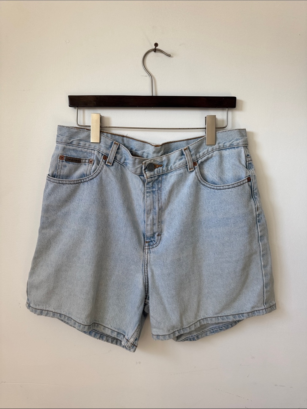 Light Blue Denim Shorts